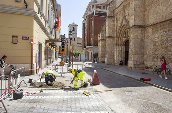 Calle Burgos reabre el tráfico este lunes