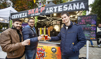 El lúpulo hecho arte reúne a 12 cerveceros de cinco autonomías