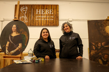 HEBE crea un espacio para restaurar arte en Paredes