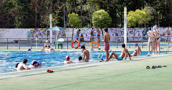 Más de 84.000 usuarios se dieron un baño en la piscina