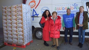 Gullón dona 858 kilos al banco de alimentos de Palencia