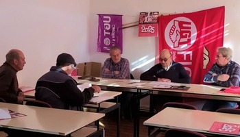 Pedro Pérez, coordinador de los pensionistas de UGT en Aguilar