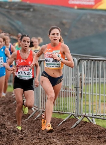 Carla Gallardo, segunda española en el Europeo de Cross