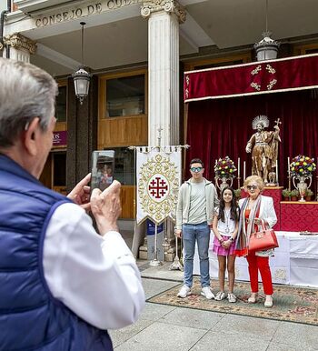 El altarcillo de Santo Sepulcro recauda 450€ para Tierra Santa