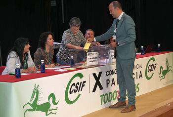 Eduardo Laso, reelegido como presidente de CSIF Palencia