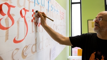 Curso de historia romana y taller de caligrafía en La Olmeda