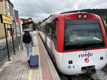 410 viajeros al día en La Robla en la línea León-Guardo