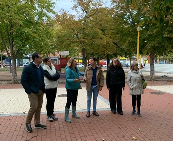 El PP reclama invertir en la plaza de la Constitución