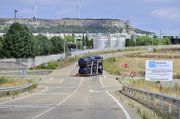 Refuerzo del firme de la carretera que da acceso a Fasa