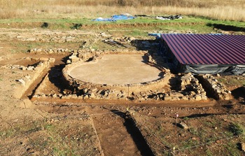 Una piscina con 2.000 años de antigüedad en Aguilar