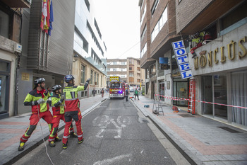 Las rachas de viento provocan unas 12 salidas de Bomberos