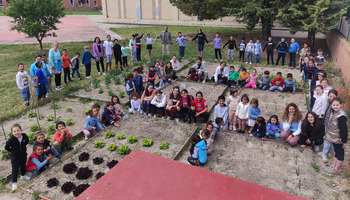 Una lección sobre ecología a los niños