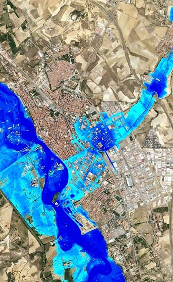 La capital carece de un plan propio de inundaciones