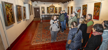 Una tabla de San Andrés, pieza del mes en el Diocesano