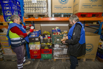 El Ayuntamiento entrega 7.500 kilos al Banco de alimentos