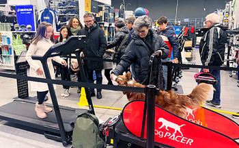 Personas y perros corren a favor de SOS Equipo Animal