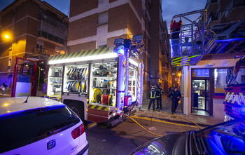 Edificio desalojado en el Cristo por un incendio