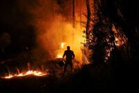 Los incendios asolan Portugal